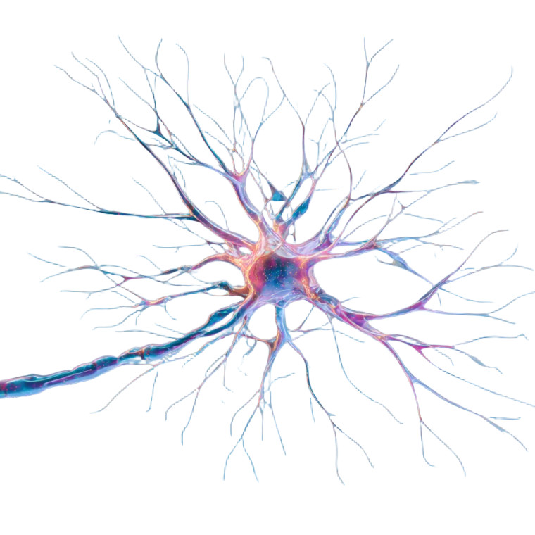 Neuron Protrusion Vinyl Car Decal Sticker – Waterproof & UV-Resistant 