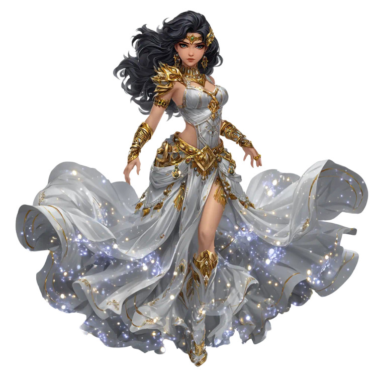 Egyptian Dancer V2 Vinyl Car Decal Sticker – Waterproof & UV-Resistant 