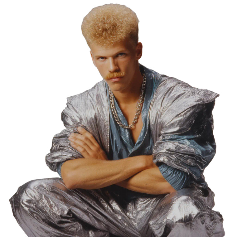 Retro Mustache Rapper Vinyl Car Decal Sticker – Waterproof & UV-Resistant 