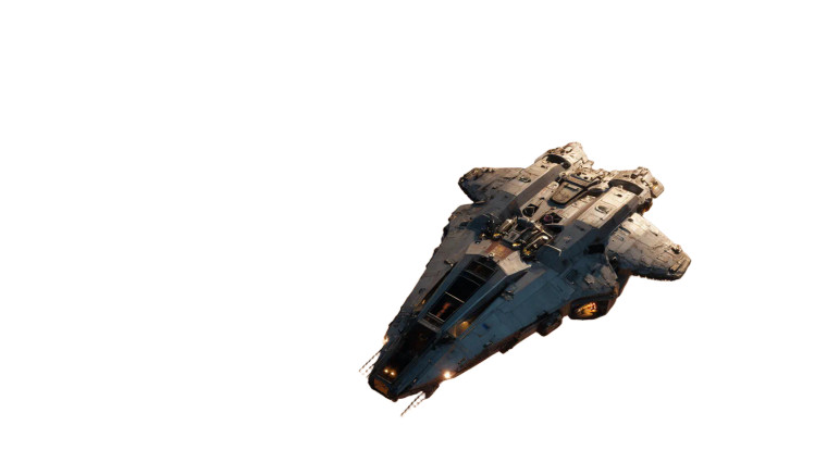 Damaged Alien Spacecraft Vinyl Car Decal Sticker – Waterproof & UV-Resistant 