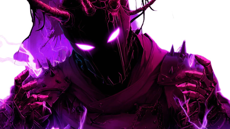 Demonic Armored Character Vinyl Car Decal Sticker – Waterproof & UV-Resistant 