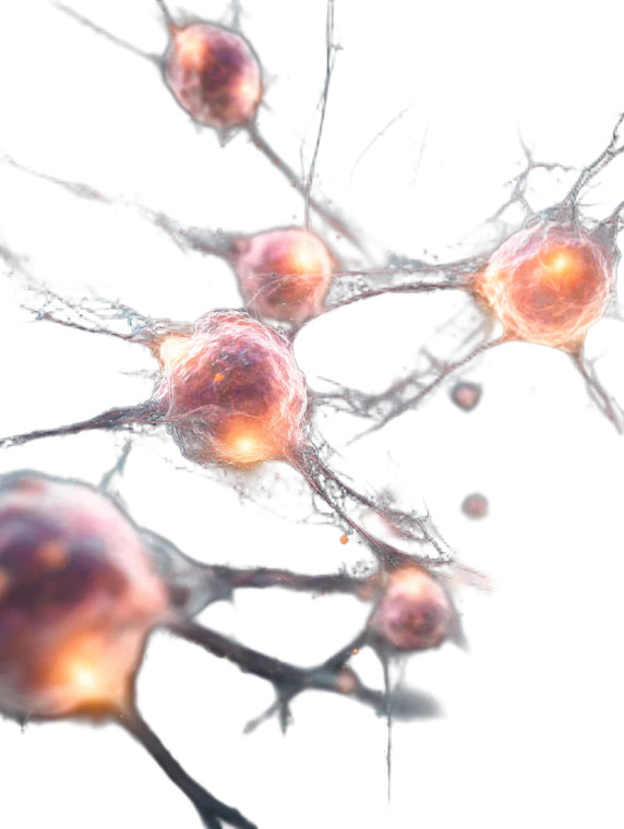 Glowing Neural Network V2 Vinyl Car Decal Sticker – Waterproof & UV-Resistant 