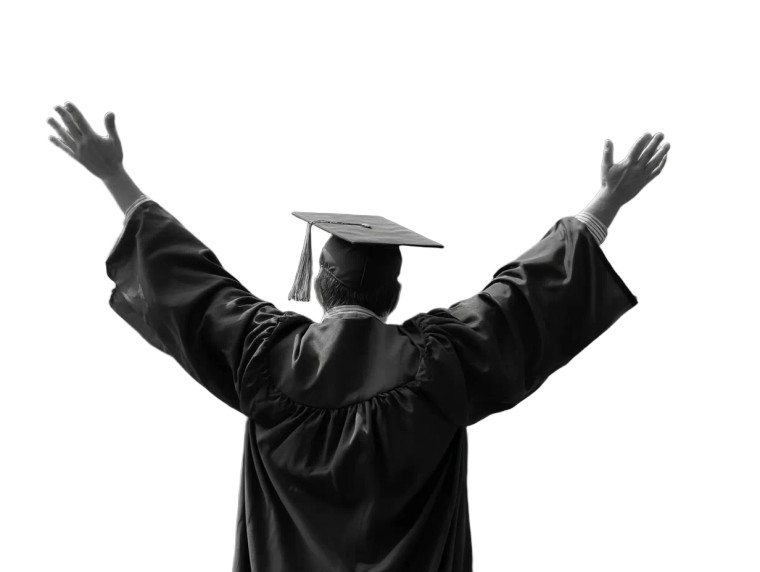 Graduation Celebration V5 Vinyl Car Decal Sticker – Waterproof & UV-Resistant 