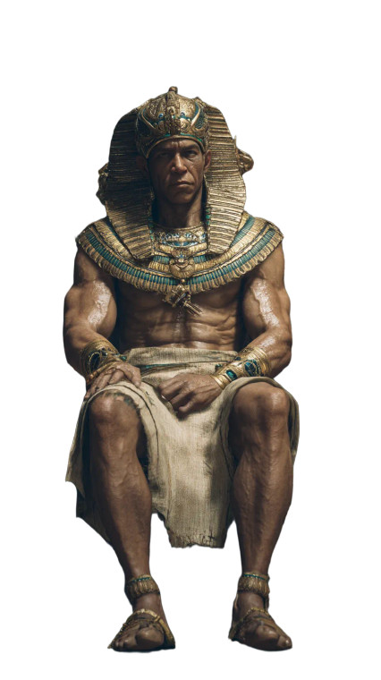 Ancient Egyptian Pharaoh Vinyl Car Decal Sticker – Waterproof & UV-Resistant 