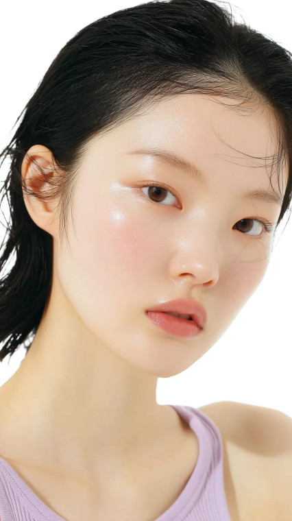 Korean Beauty Portrait V24 Vinyl Car Decal Sticker – Waterproof & UV-Resistant 