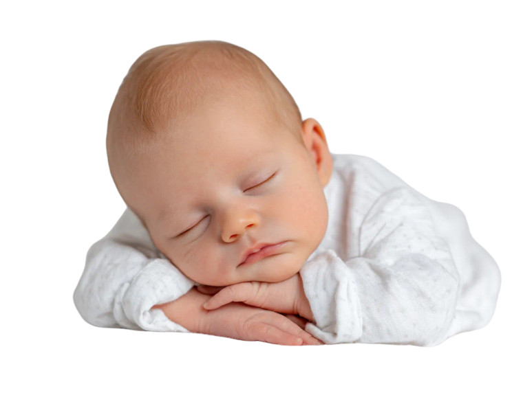 Sleeping Baby V10 Vinyl Car Decal Sticker – Waterproof & UV-Resistant 