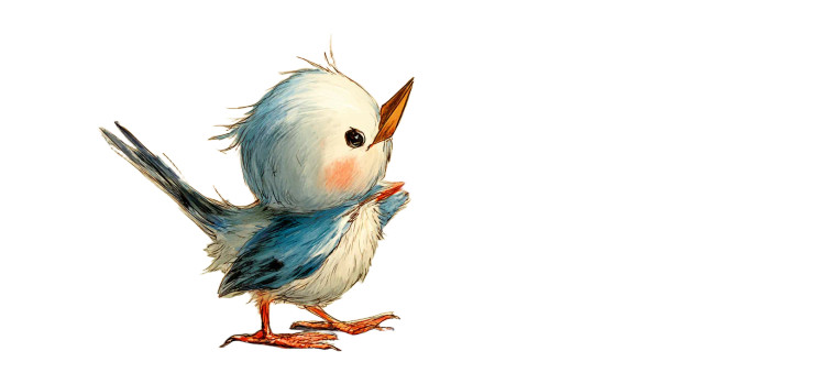 Mockingbird Chick Vinyl Car Decal Sticker – Waterproof & UV-Resistant 