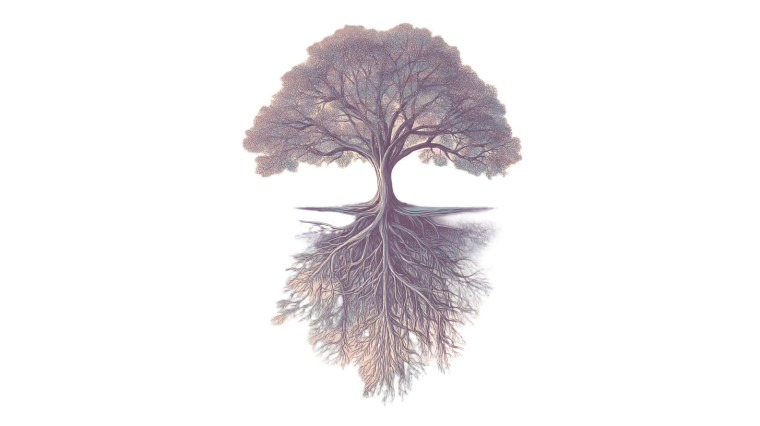 Majestic Tree Illustration Vinyl Car Decal Sticker – Waterproof & UV-Resistant 