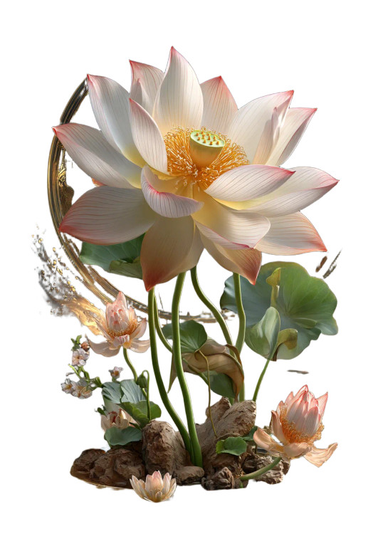 Blooming Lotus Flower V2 Vinyl Car Decal Sticker – Waterproof & UV-Resistant 