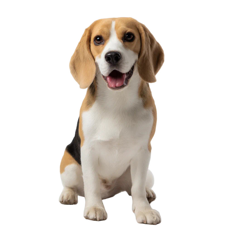 Cute Beagle Vinyl Car Decal Sticker – Waterproof & UV-Resistant 