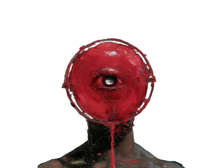 Abstract Mystical Figure Vinyl Car Decal Sticker – Waterproof & UV-Resistant 