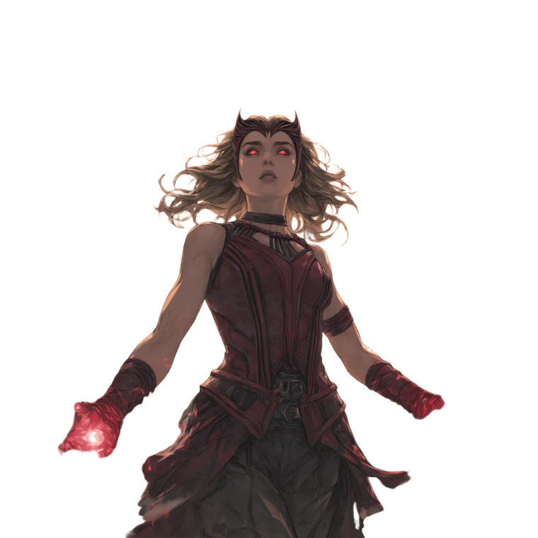 Scarlet Witch Spell Vinyl Car Decal Sticker – Waterproof & UV-Resistant 