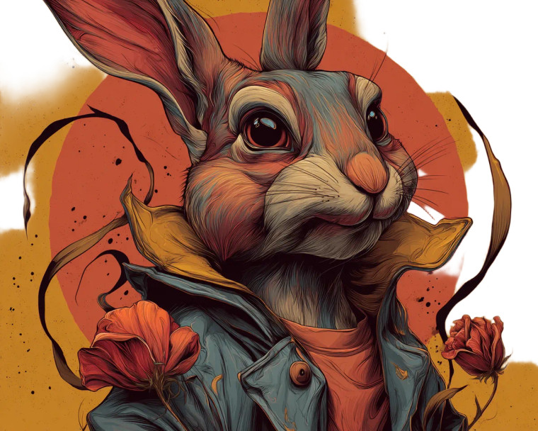 Peter Rabbit Vinyl Car Decal Sticker – Waterproof & UV-Resistant 