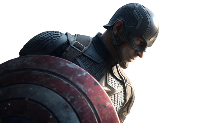 Captain America'S Resolve Vinyl Car Decal Sticker – Waterproof & UV-Resistant 