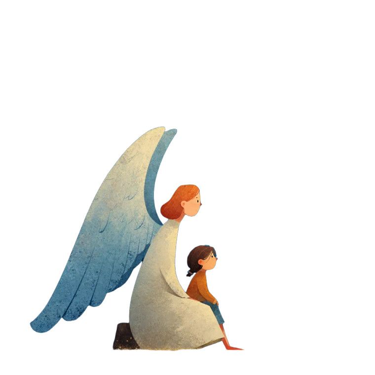 Guardian Angel V16 Vinyl Car Decal Sticker – Waterproof & UV-Resistant 