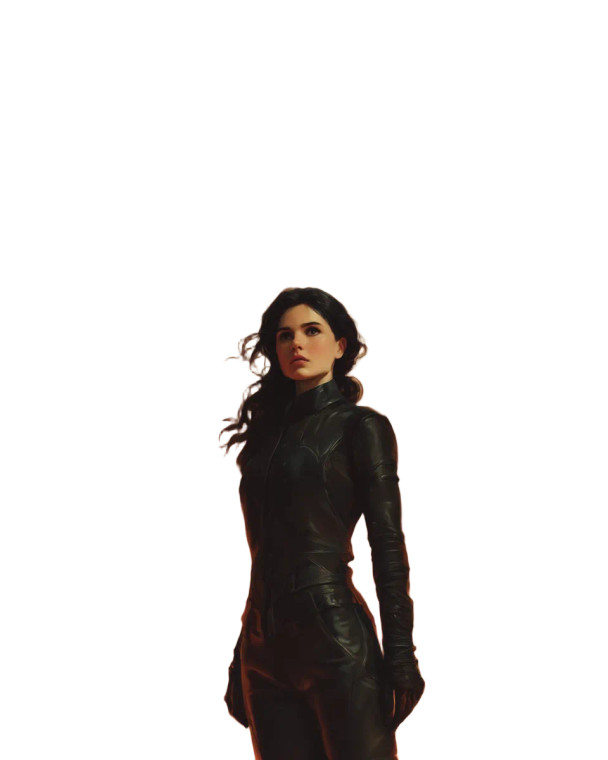 Fantasy Warrior Woman V30 Vinyl Car Decal Sticker – Waterproof & UV-Resistant 