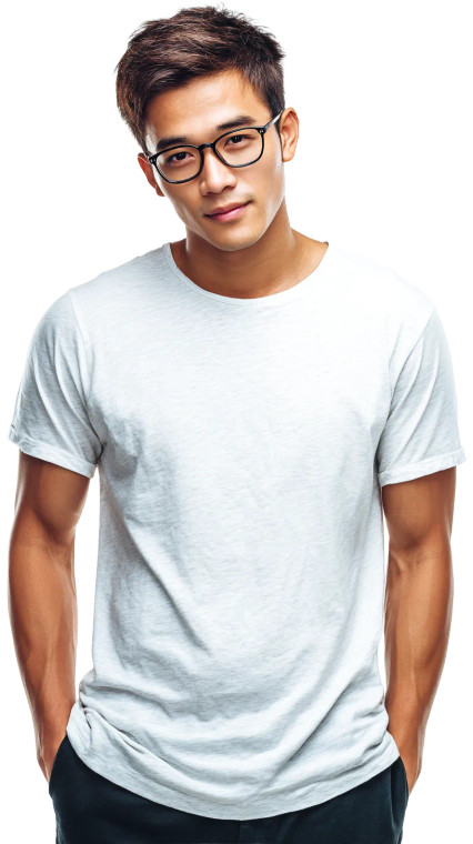 Handsome Japanese Student V3 Vinyl Car Decal Sticker – Waterproof & UV-Resistant 