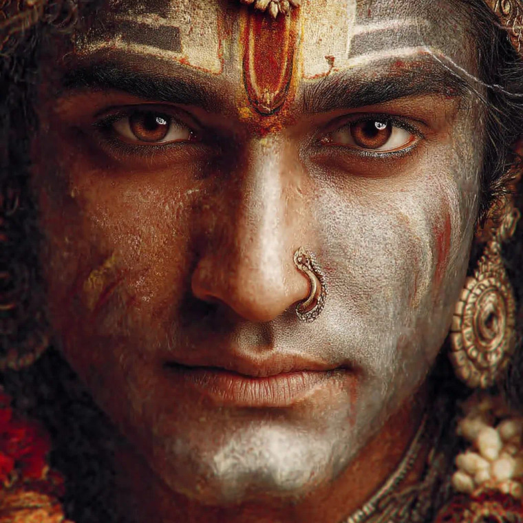 Divine Lord Kartikeya Vinyl Car Decal Sticker – Waterproof & UV-Resistant 