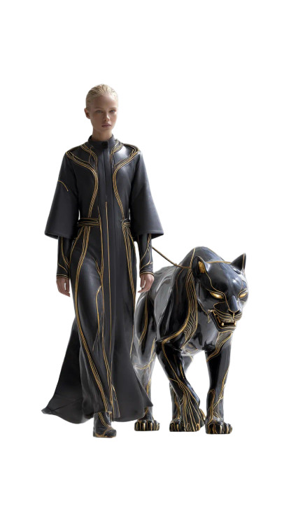 Shadow Panther Golem V2 Vinyl Car Decal Sticker – Waterproof & UV-Resistant 