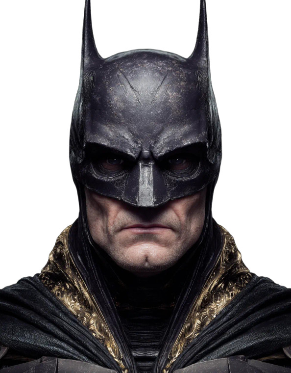 Realistic Batman Portrait Vinyl Car Decal Sticker – Waterproof & UV-Resistant 