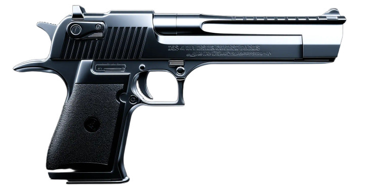 Desert Eagle Handgun Vinyl Car Decal Sticker – Waterproof & UV-Resistant 