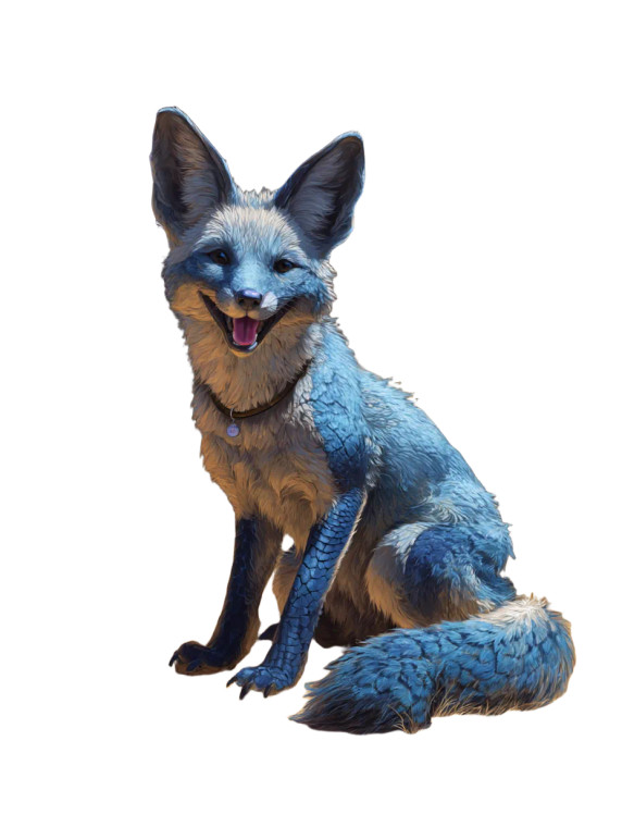 Fantasy Fox-Snake Pet Vinyl Car Decal Sticker – Waterproof & UV-Resistant 