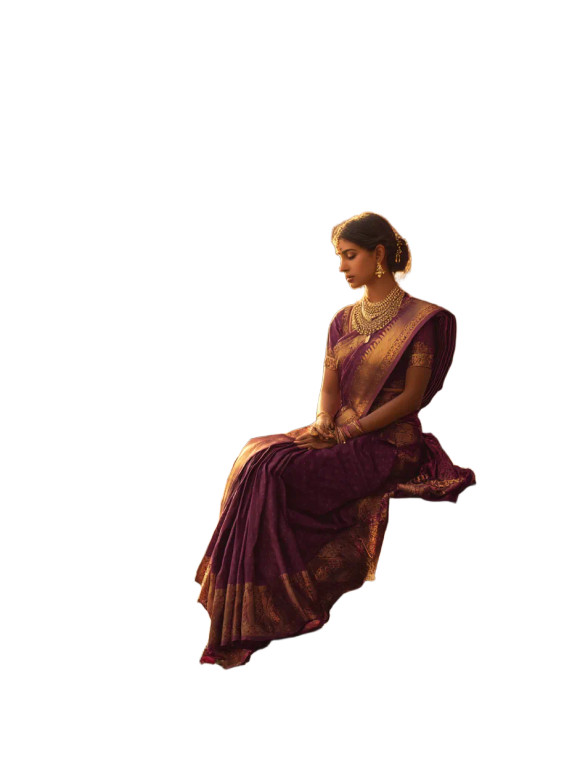 Graceful South Indian Woman Vinyl Car Decal Sticker – Waterproof & UV-Resistant  Graceful South Indian Woman Vinyl Car Decal Sticker – Waterproof & UV-Resistant