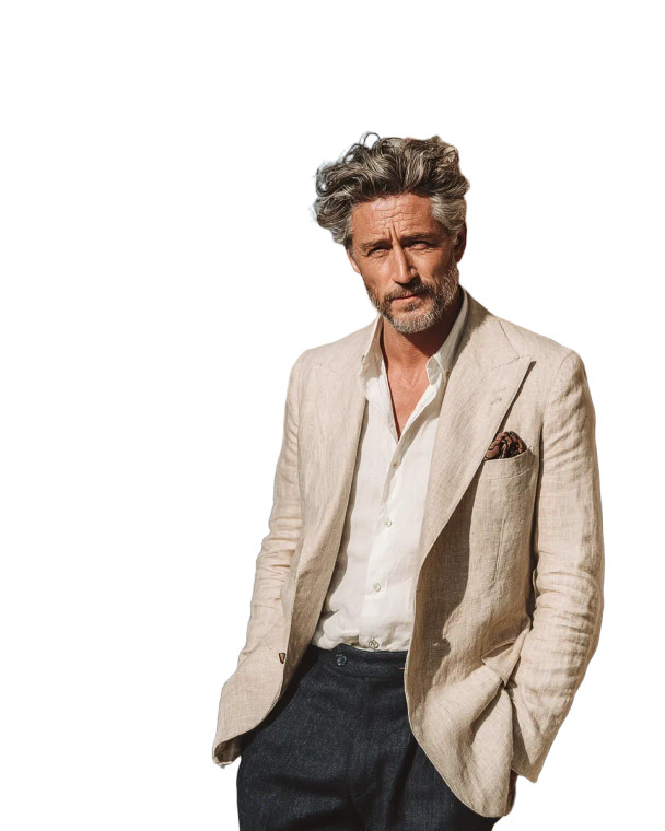 Elegant Man V3 Vinyl Car Decal Sticker – Waterproof & UV-Resistant 