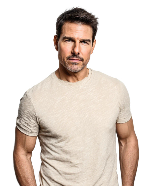 Tom Cruise Portrait V3 Vinyl Car Decal Sticker – Waterproof & UV-Resistant 