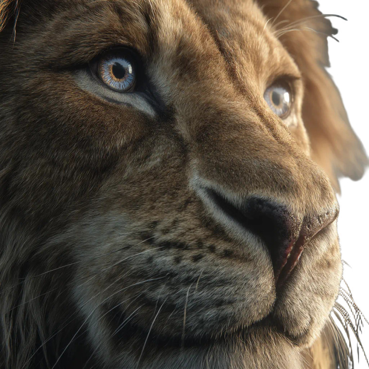 Wise Lion Vinyl Car Decal Sticker – Waterproof & UV-Resistant 