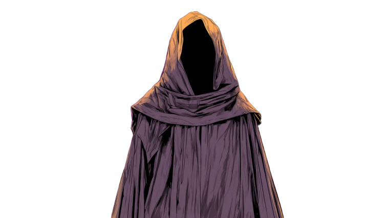 Hooded Wizard Realm Vinyl Car Decal Sticker – Waterproof & UV-Resistant 