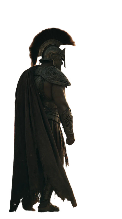 Leonidas Epic Scene Vinyl Car Decal Sticker – Waterproof & UV-Resistant 