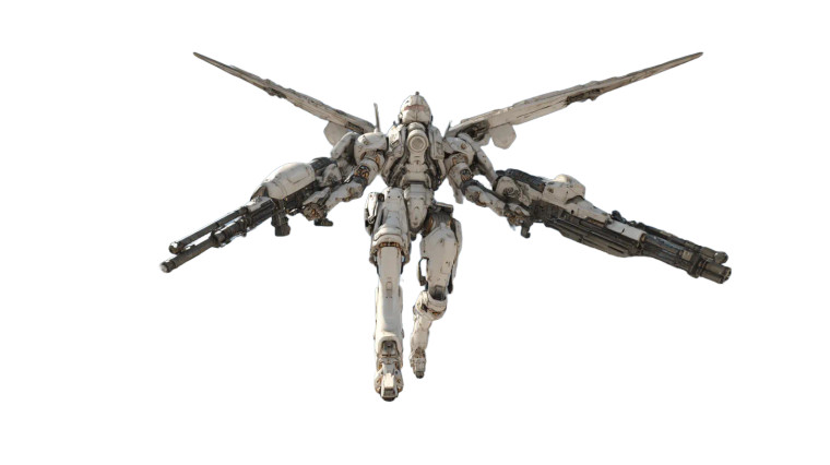 Angel Mech-Armor Vinyl Car Decal Sticker – Waterproof & UV-Resistant 