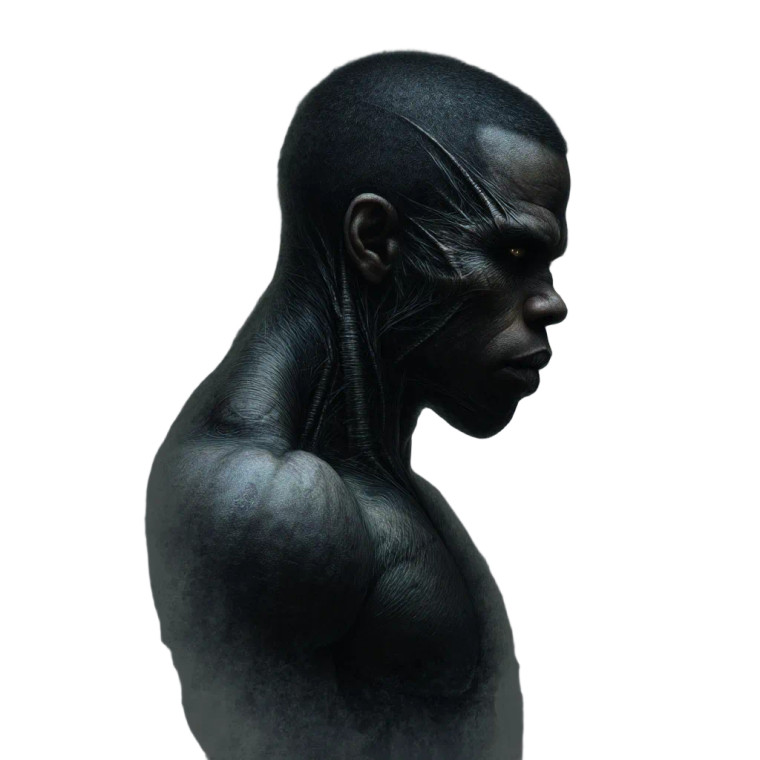 African Warrior V6 Vinyl Car Decal Sticker – Waterproof & UV-Resistant 