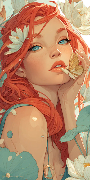 Mystical Tattoo Woman Vinyl Car Decal Sticker – Waterproof & UV-Resistant 