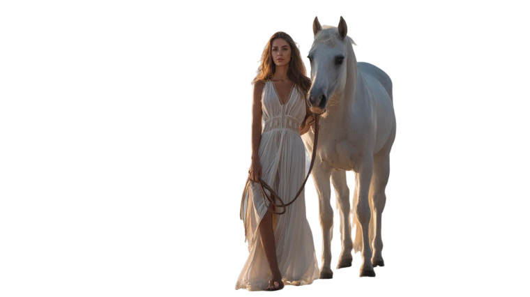 Beach Morning Elegance Vinyl Car Decal Sticker – Waterproof & UV-Resistant 