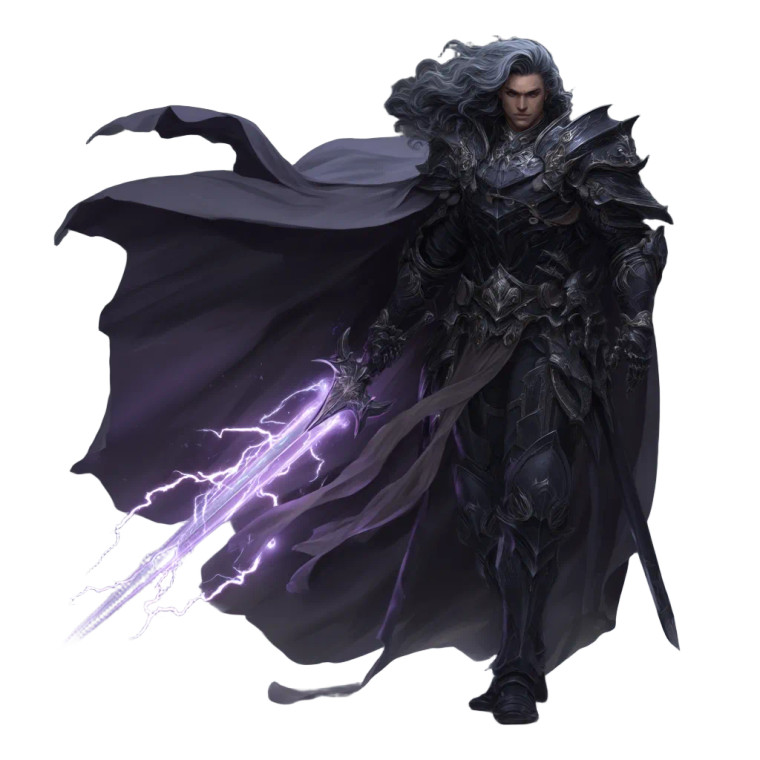 Shadow King Kael Vinyl Car Decal Sticker – Waterproof & UV-Resistant 