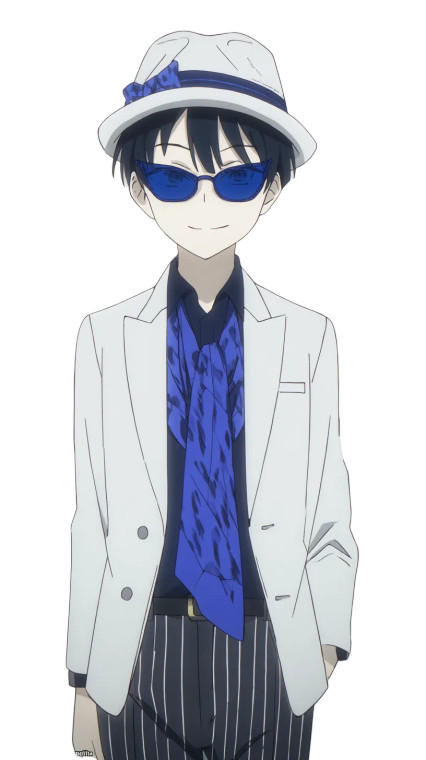 Anime Gentleman Vinyl Car Decal Sticker – Waterproof & UV-Resistant 
