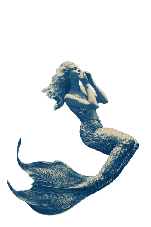 Beautiful Mermaid Swimming Vinyl Car Decal Sticker – Waterproof & UV-Resistant 