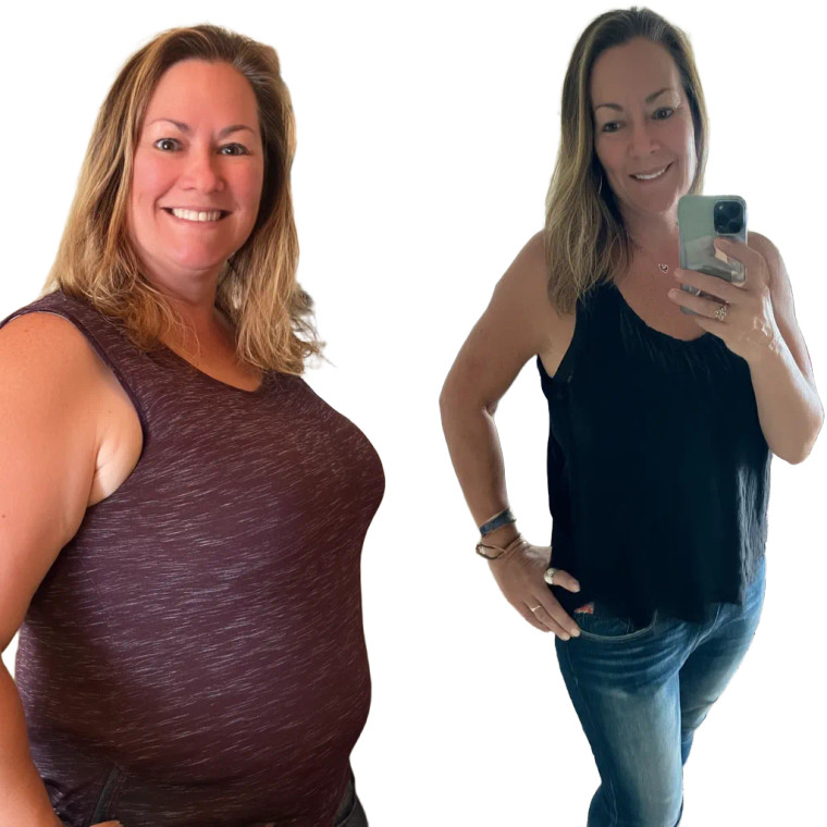 Weight-Loss Transformation V2 Vinyl Car Decal Sticker – Waterproof & UV-Resistant 