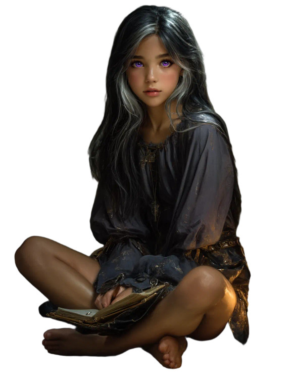 Fantasy Girl V3 Vinyl Car Decal Sticker – Waterproof & UV-Resistant 