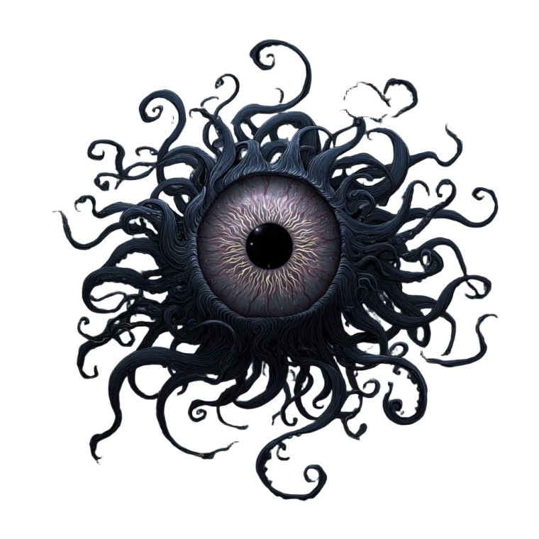 Giant Eye Tentacle V2 Vinyl Car Decal Sticker – Waterproof & UV-Resistant 