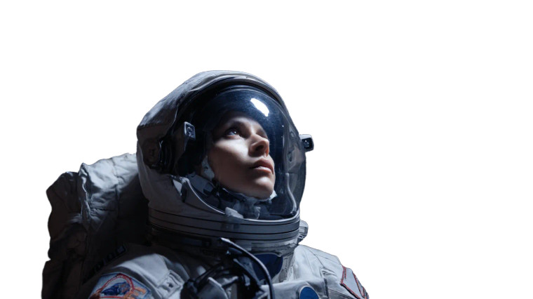 Astronaut In Space V47 Vinyl Car Decal Sticker – Waterproof & UV-Resistant 