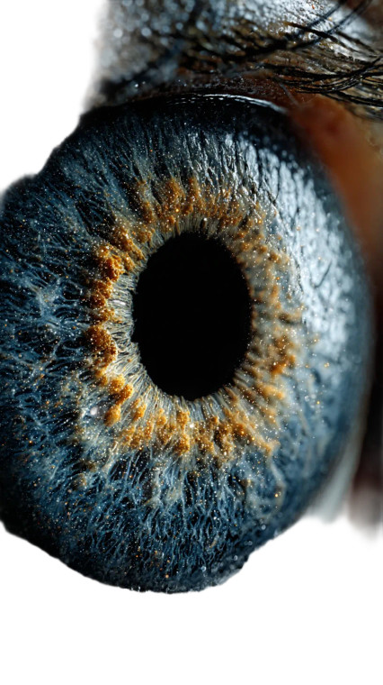 Galactic Blue Eye Vinyl Car Decal Sticker – Waterproof & UV-Resistant 