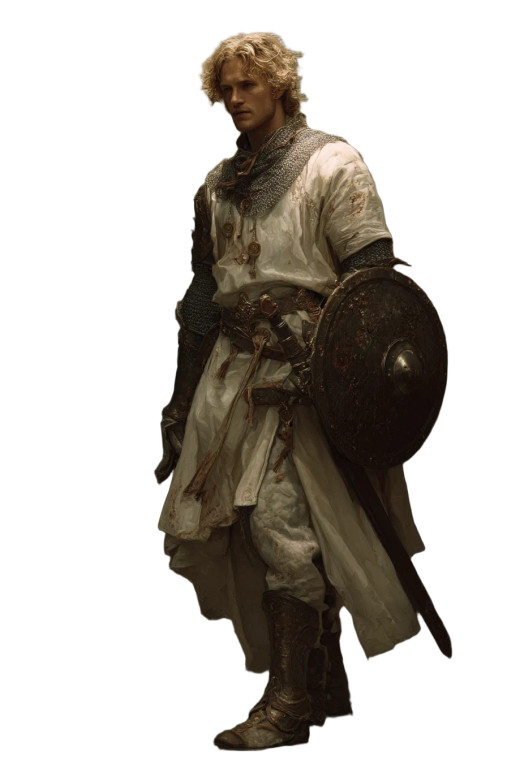 Fantasy Warrior Portrait V12 Vinyl Car Decal Sticker – Waterproof & UV-Resistant 