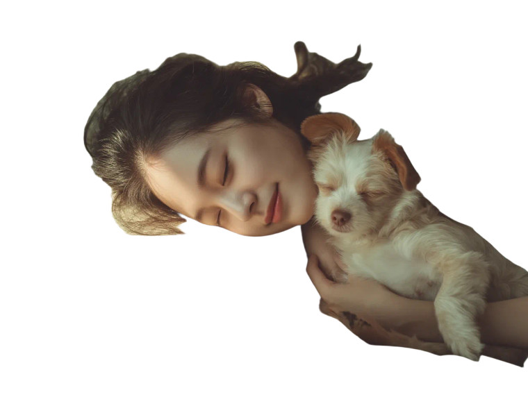 Peaceful Morning Duo Vinyl Car Decal Sticker – Waterproof & UV-Resistant 