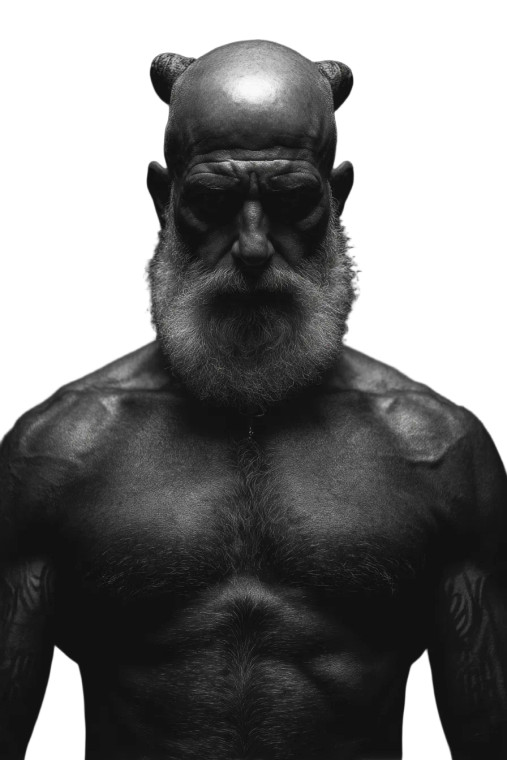 Handsome Bearded Man V7 Vinyl Car Decal Sticker – Waterproof & UV-Resistant 