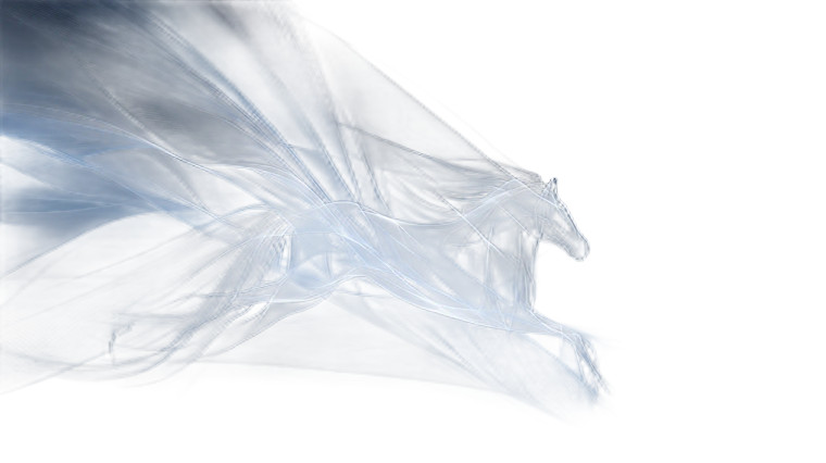 Running Horse Silhouette V2 Vinyl Car Decal Sticker – Waterproof & UV-Resistant 