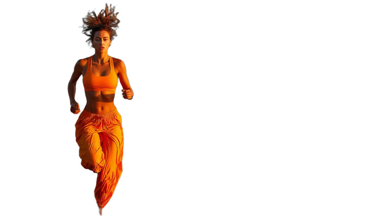 Morning Beach Exercise Vinyl Car Decal Sticker – Waterproof & UV-Resistant 