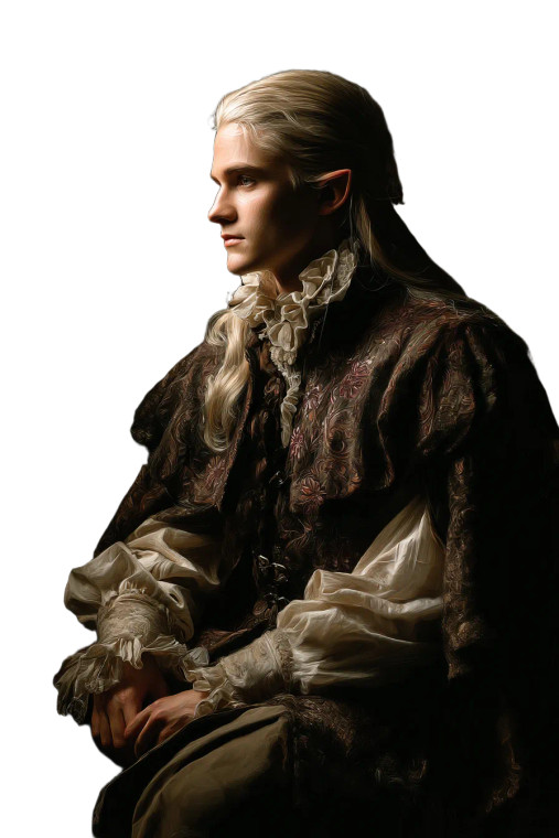 Dramatic Legolas Painting Vinyl Car Decal Sticker – Waterproof & UV-Resistant 